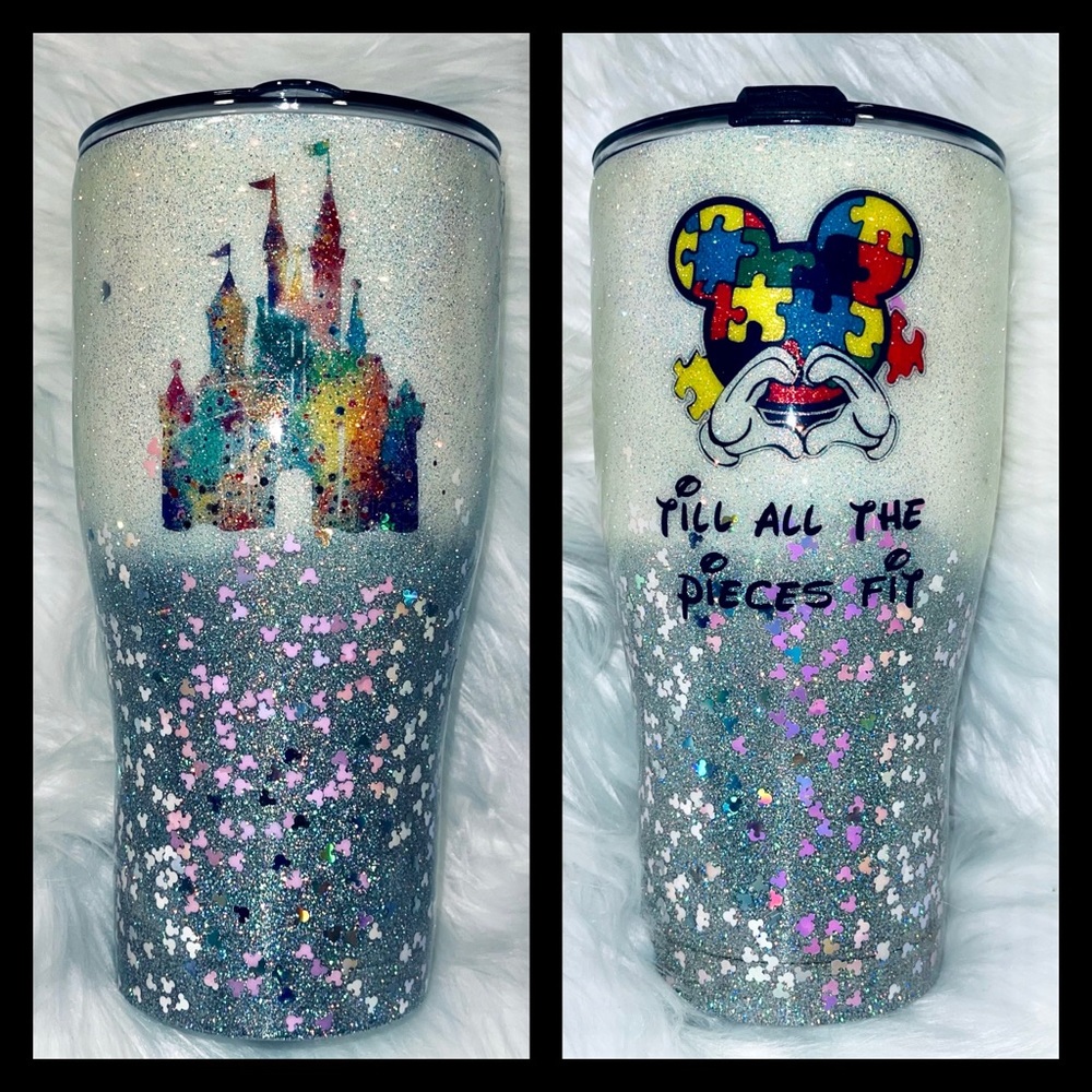🎨✨30oz Disney Autism Awareness Tumbler✨🎨